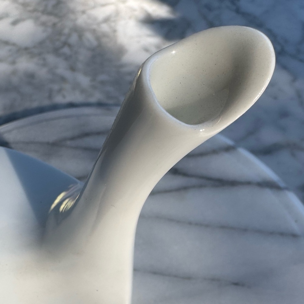 White teapot by Espana Blanca Block Bidasoa - Picture 9 of 10